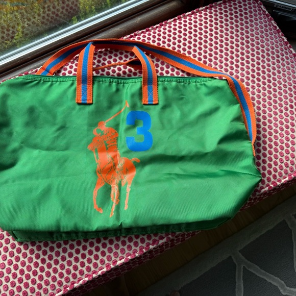 Green Polo Ralph Lauren Duffel Bag - Picture 7 of 7